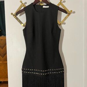 Little Black Dress with fringe